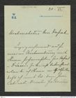 Nachlass Franz Steindachner, Brief von Rudolf Slatin an Franz Steindachner (20.06.XXXX), Inv.Nr. 492.02, Seite 1